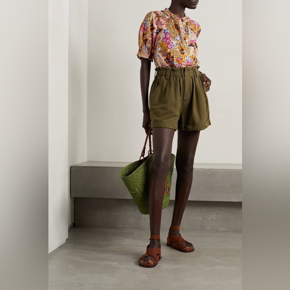Apiece Apart paper bag shorts 🩳